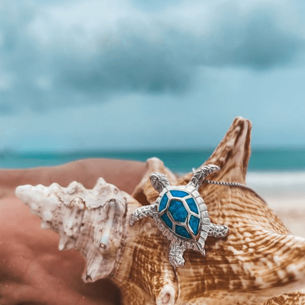 Collana Tortuga Argento 925